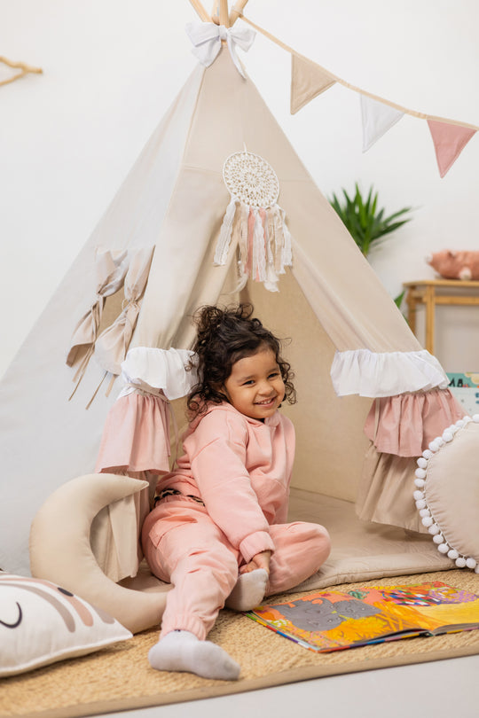 Sugar Ruffles Teepee Tent | Bunny Kingdom Collection