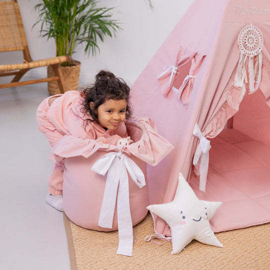 Teepee Tent Lady Bow |
  Bunny Kingdom