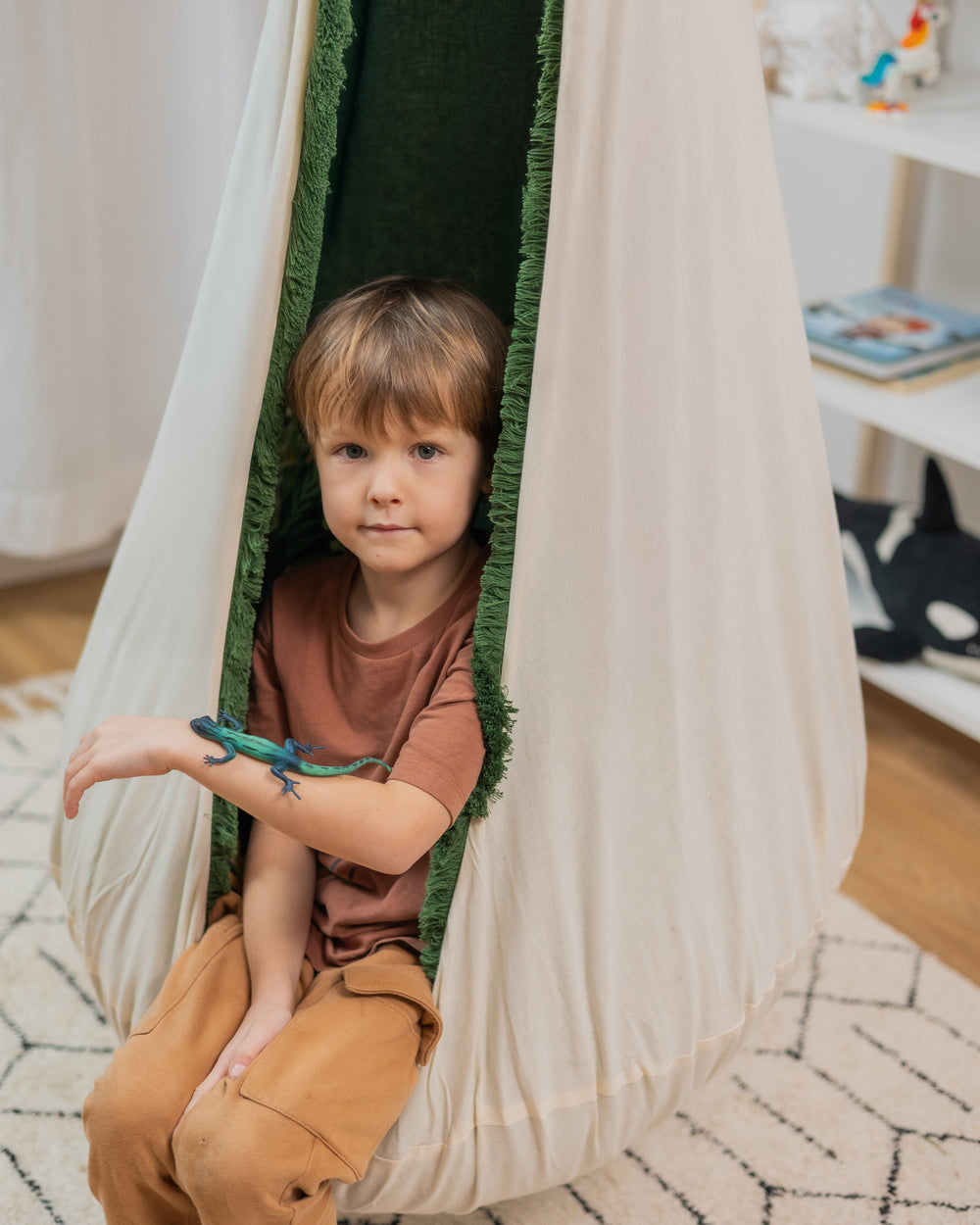 Hanging Cocoon Swing Jungle Fun | Jungle Adventure
  Collection