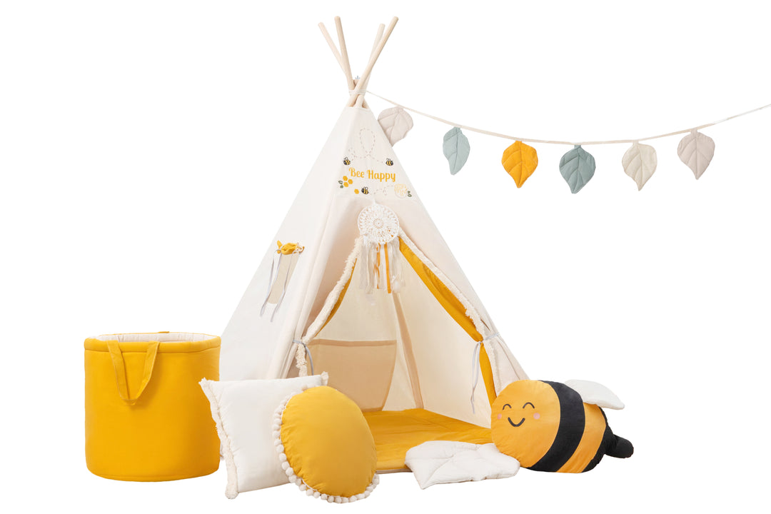 Teepee "Bee Happy" | Honey Corner