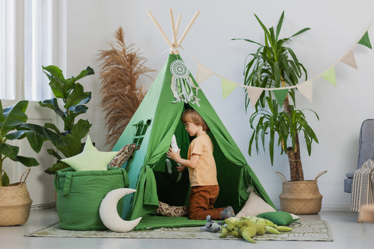 Green Meadow Teepee Tent | Forest Secrets Collection