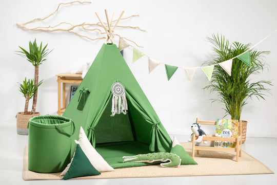 Green Meadow Teepee Tent | Forest Secrets Collection