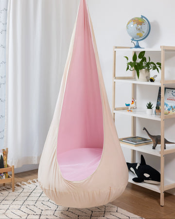 Hanging Cocoon Swing Bunny Hideaway | Bunny Kingdom Collection