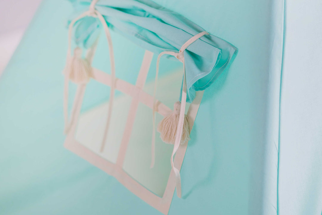 Teepee Tent Mint Tassel | Free Spirit