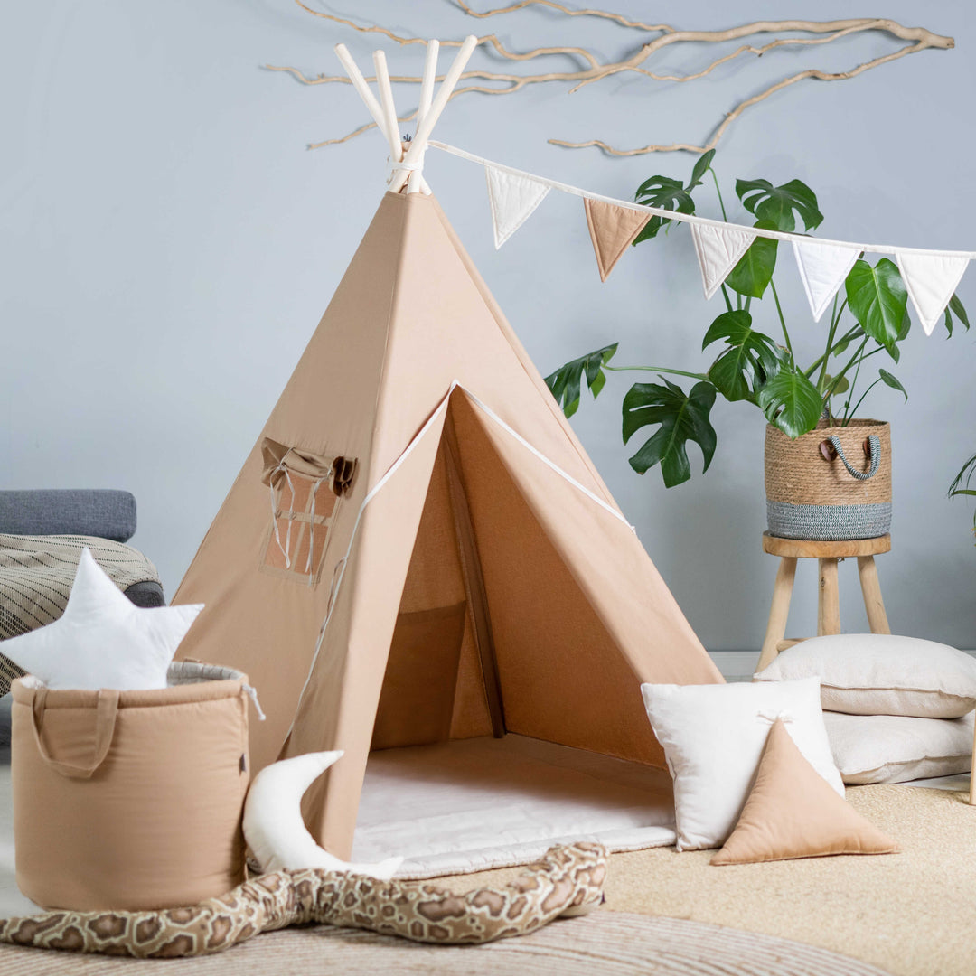 tipi zelt beige Tipi Karamellsand - Freie Seelen | Wild Folks – Wild Folks