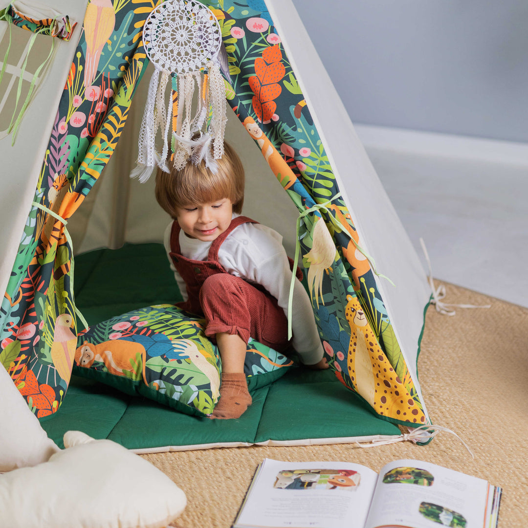 Teepee Tent King of the Jungle | Jungle Adventure Collection