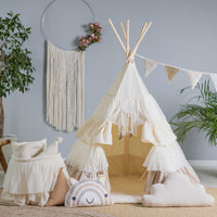 Cheerful Ruffles Teepee Tent | Bunny Kingdom Collection