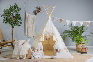 Cheerful Ruffles Teepee Tent | Bunny Kingdom Collection