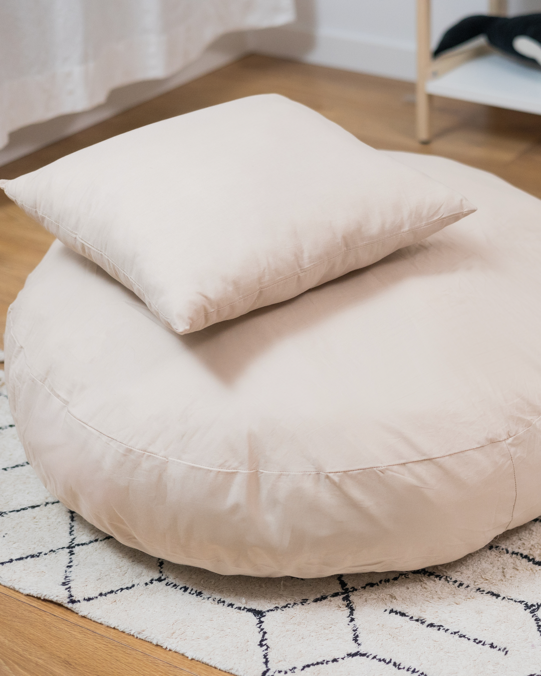 Hanging Cocoon Swing Caramel Marshmallow | Free Spirit Collection
