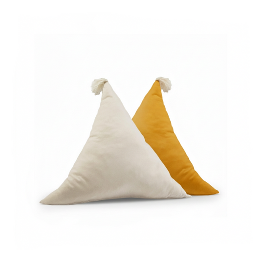 Cojines Triángulos Set de 2 | Rincón de Miel Colección